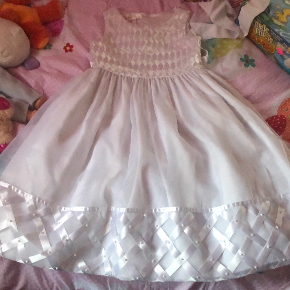 White dress